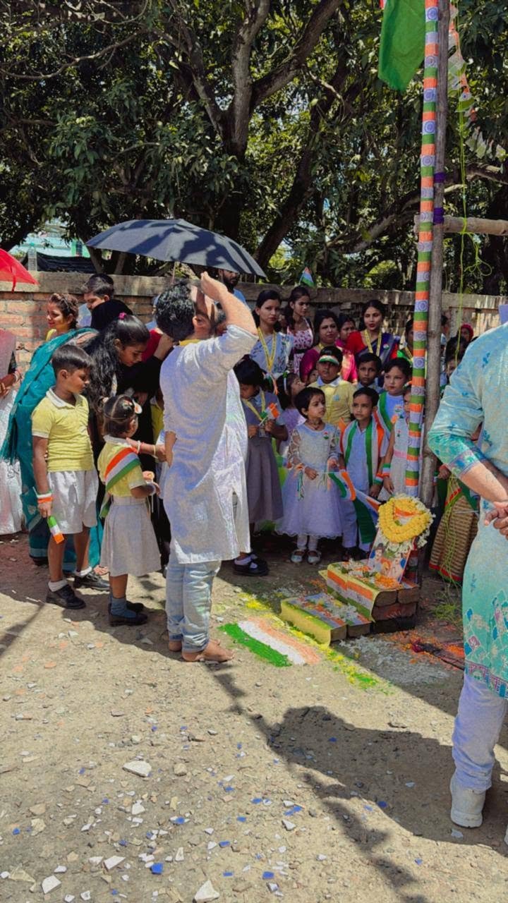 Moon Star Academy Flag Hoisting Ceremony