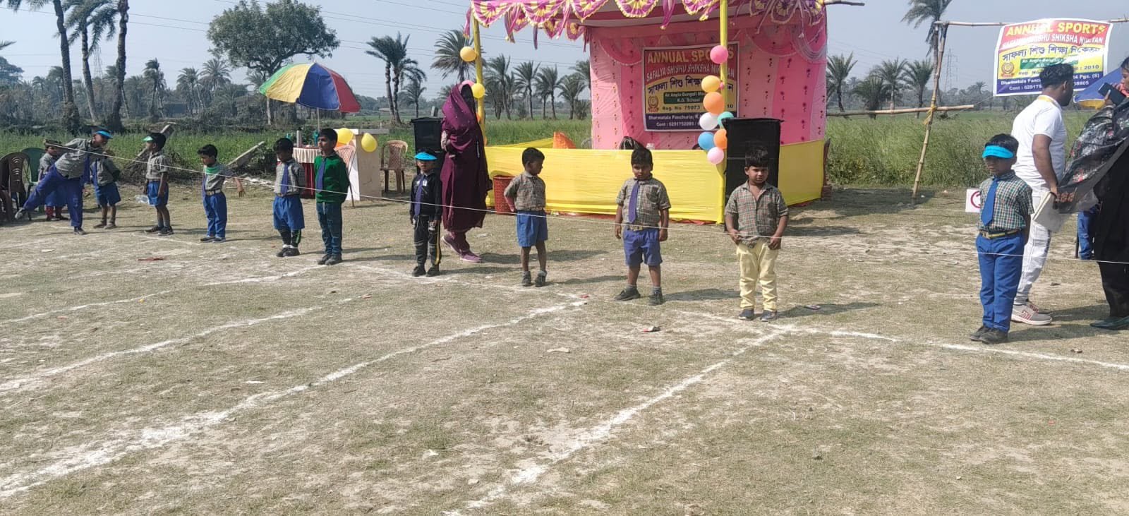 Moon Star Academy Annual Sports Day Race Track