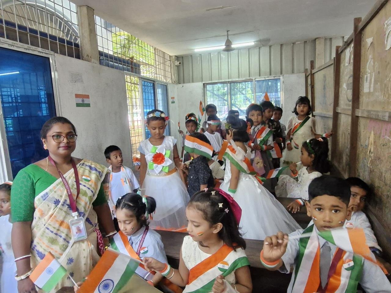 Moon Star Academy Student & Teacher Flag Day